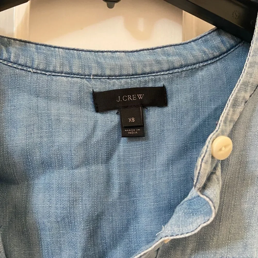 J. Crew denim dress